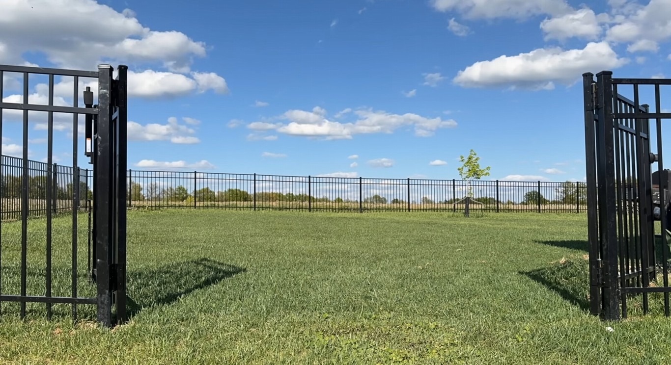 Professional aluminum fence gate installation in Lancaster, TX